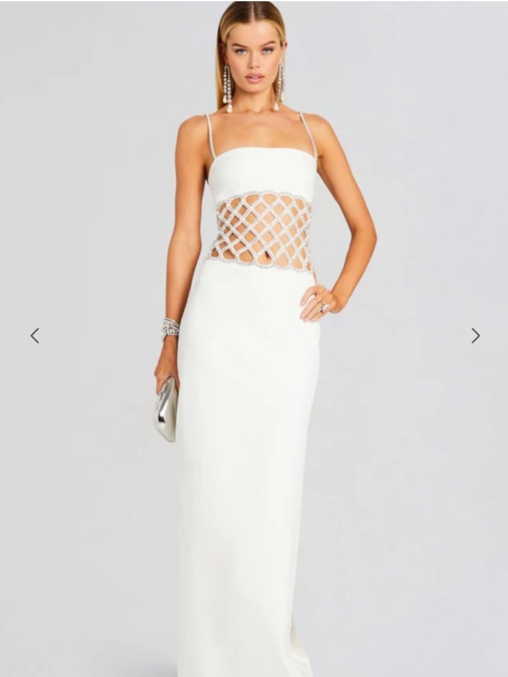 Retrofete White Solene Gown XXS New w tags